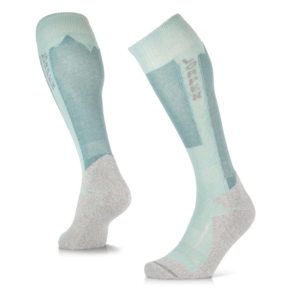 Image Lorpen MSTP Wool Ski Two Pack Unisex TURQUOISE/GREY M